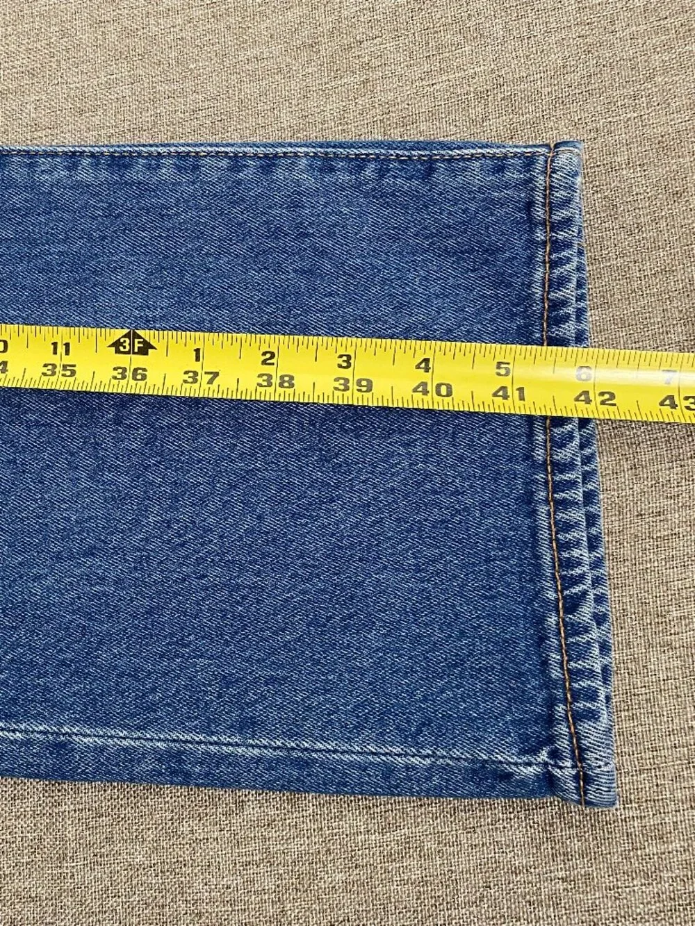Levi's Premium 501 Denim Jeans Men's 36 x 32 Mid Rise Button Fly Blue Casual NWT